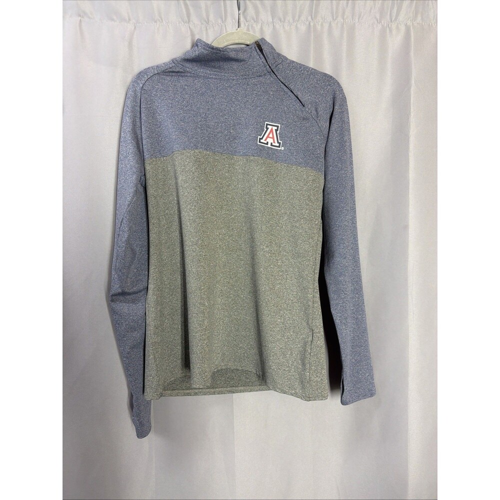 Rivalry Threads 91 Arizona Wildcats 1/4 Zip Pullover Sweatshirt Women Large